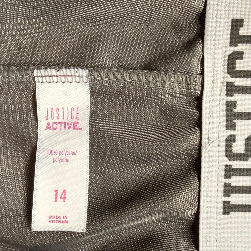 Justice Active Girls Mesh Athletic Shorts